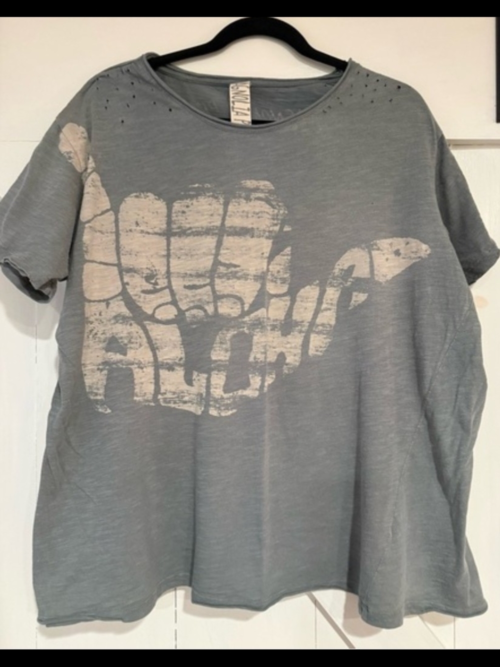 Magnolia Pearl Aloha Hang Loose Boyfriend Tee